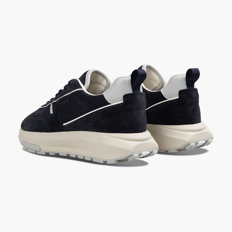 Cruyff Mens Ambruzzia Lux Trainers Navy