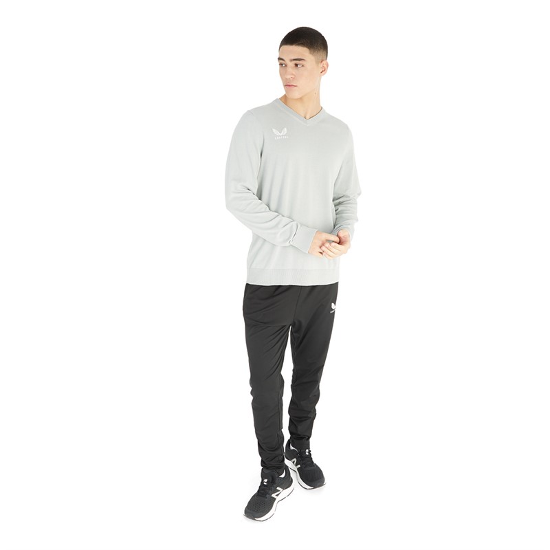 Castore Mens Fine Knit V-Neck Jumper High Rise