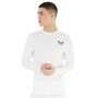 Castore Mens Long Sleeve Baselayer Top White