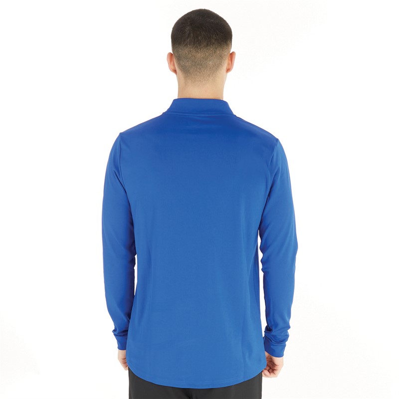 Castore Mens Collared 1/4 Zip Top Surf The Web