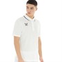Castore Mens AMC Short Sleeve Media Polo White