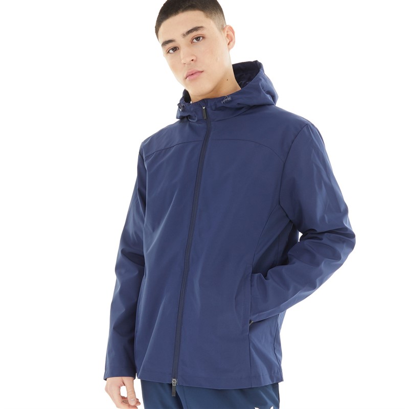 Castore Mens Rain Jacket Navy