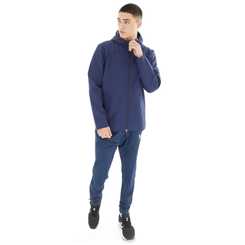 Castore Mens Rain Jacket Navy