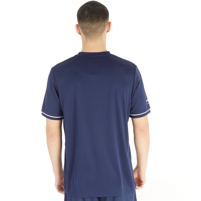 Castore Mens LTA Tennis Training T-Shirt Navy