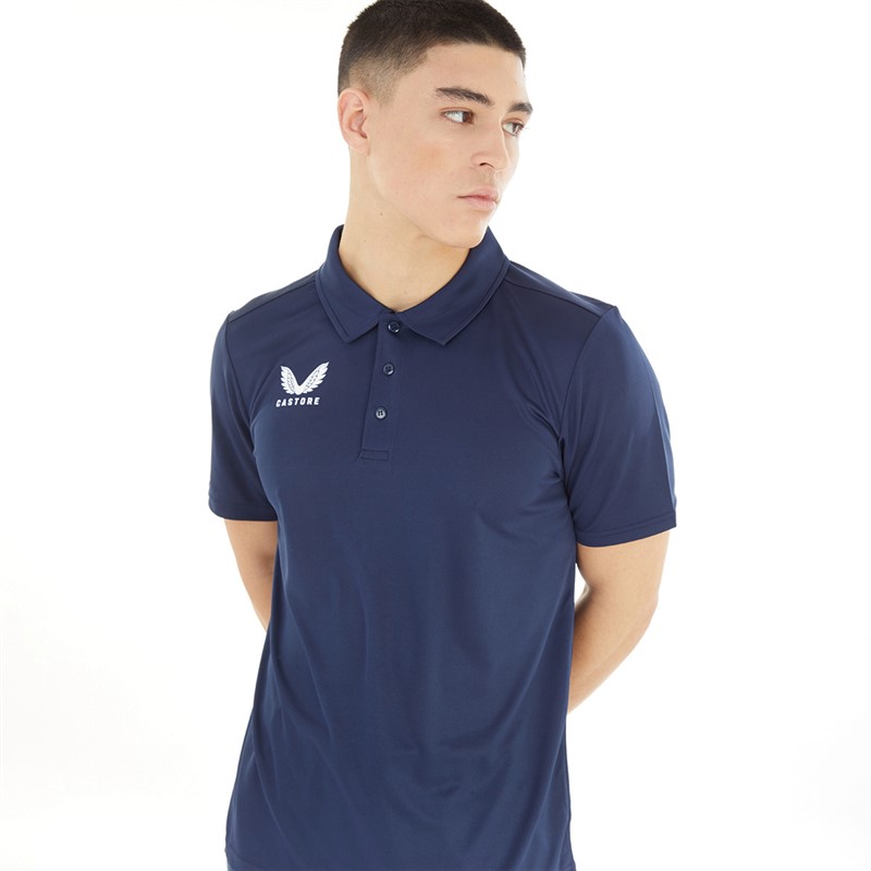 Castore Mens Polo Shirt Navy