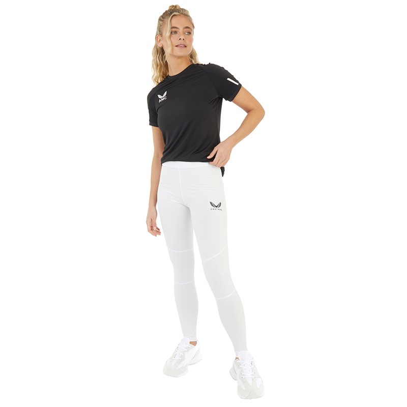 Castore Womens Baselayer Leggings White