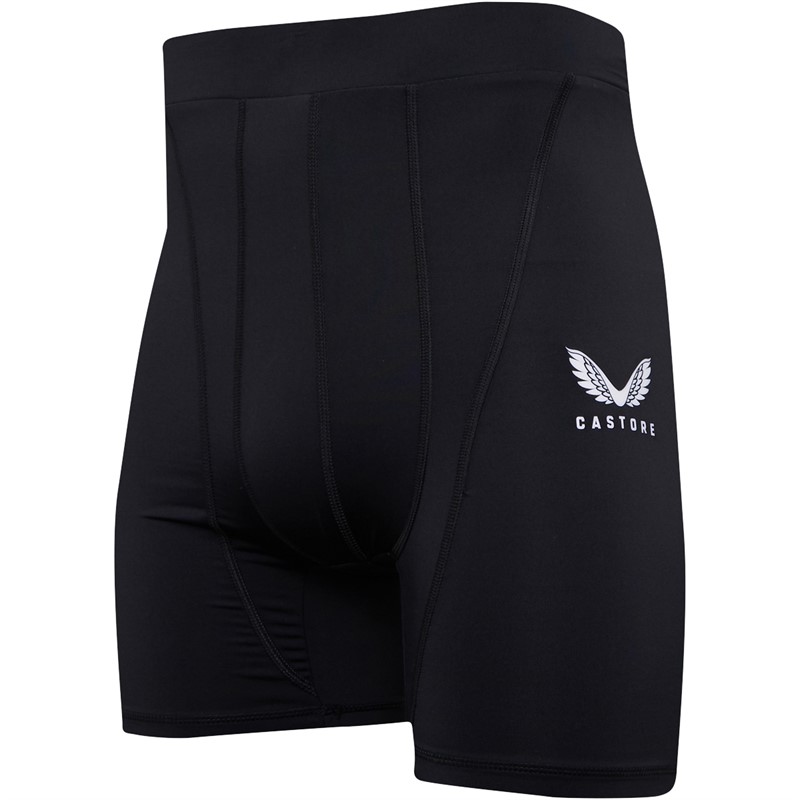 Castore Mens Core Baselayer Shorts Black