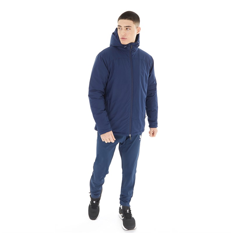 Castore Mens Waist Length Bench Jacket Navy