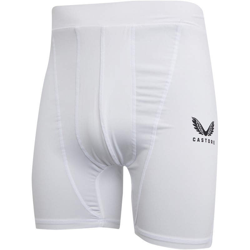 Buy Castore Mens Core Baselayer Shorts White