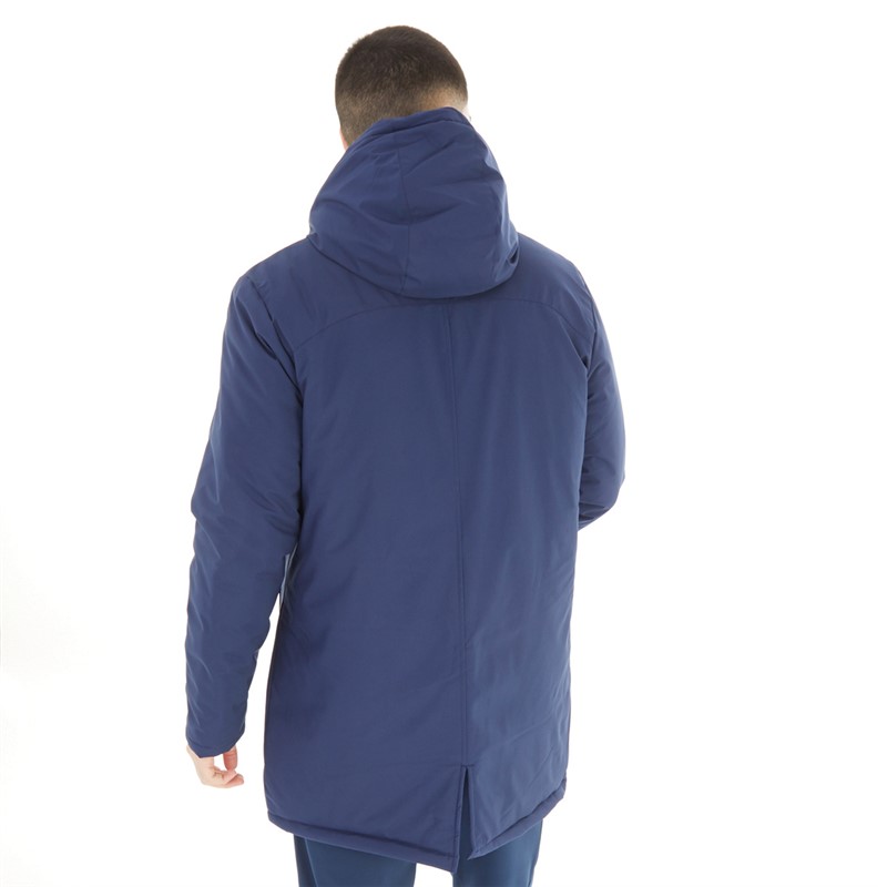 Castore Mens Long Length Bench Jacket Navy