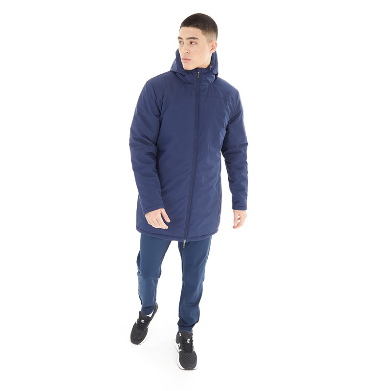 Castore Mens Long Length Bench Jacket Navy