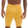 Castore Mens Baselayer Shorts Honey Gold