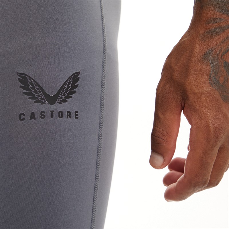 Buy Castore Mens Baselayer Leggings Turbulence/Black