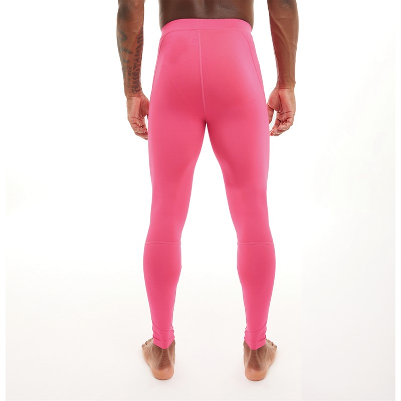 Buy Castore Mens Baselayer Leggings Pink Glo