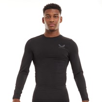 Castore Mens Baselayer Long Sleeve Top Black