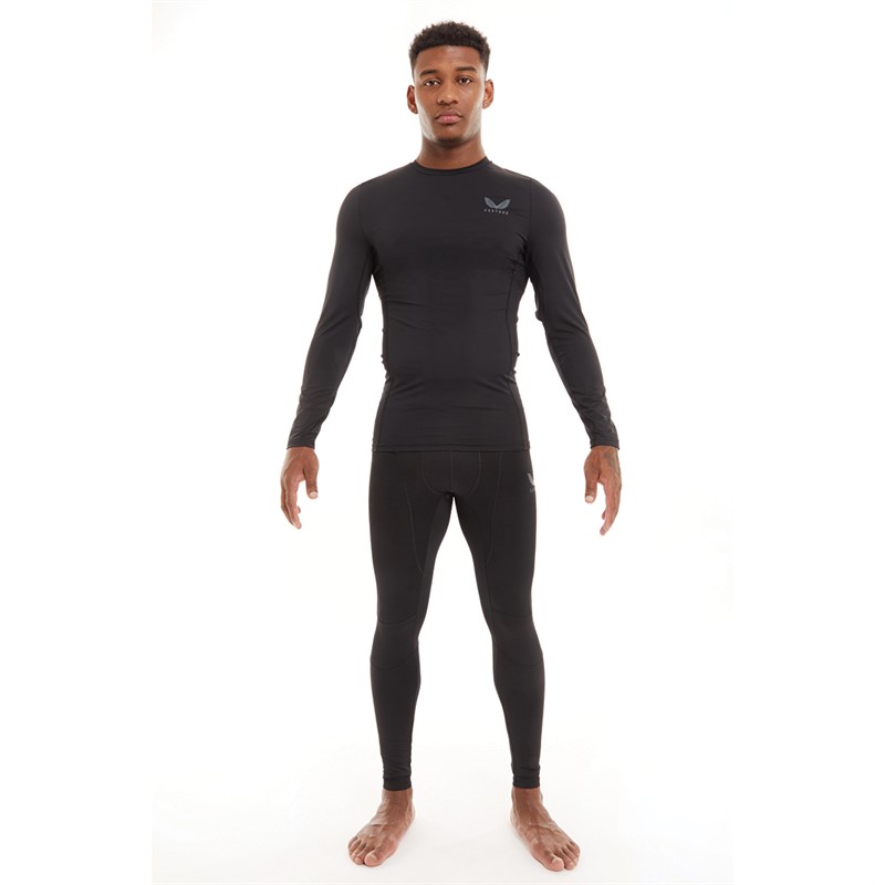 Castore Mens Baselayer Leggings Black