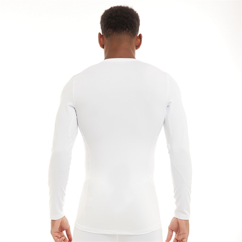 Castore Mens Baselayer Long Sleeve Top White