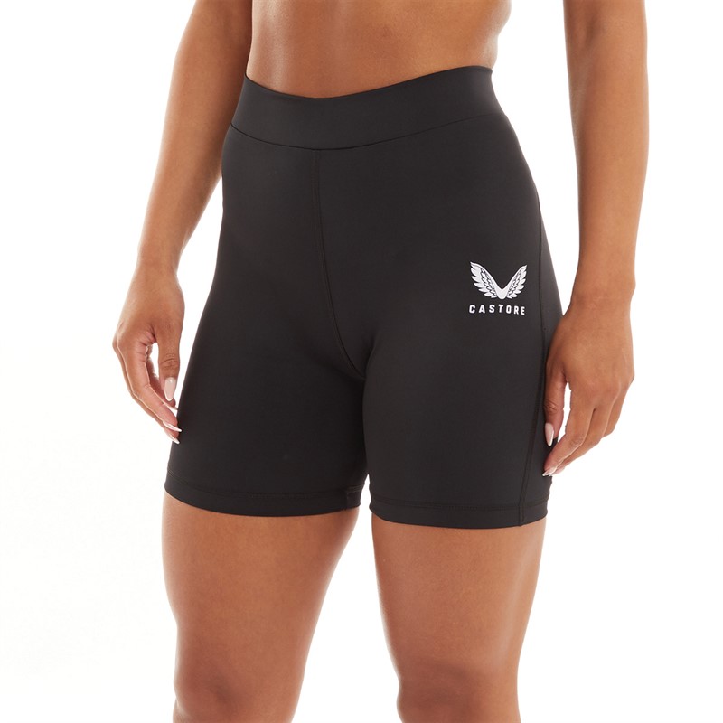 Castore Womens Baselayer Shorts Black