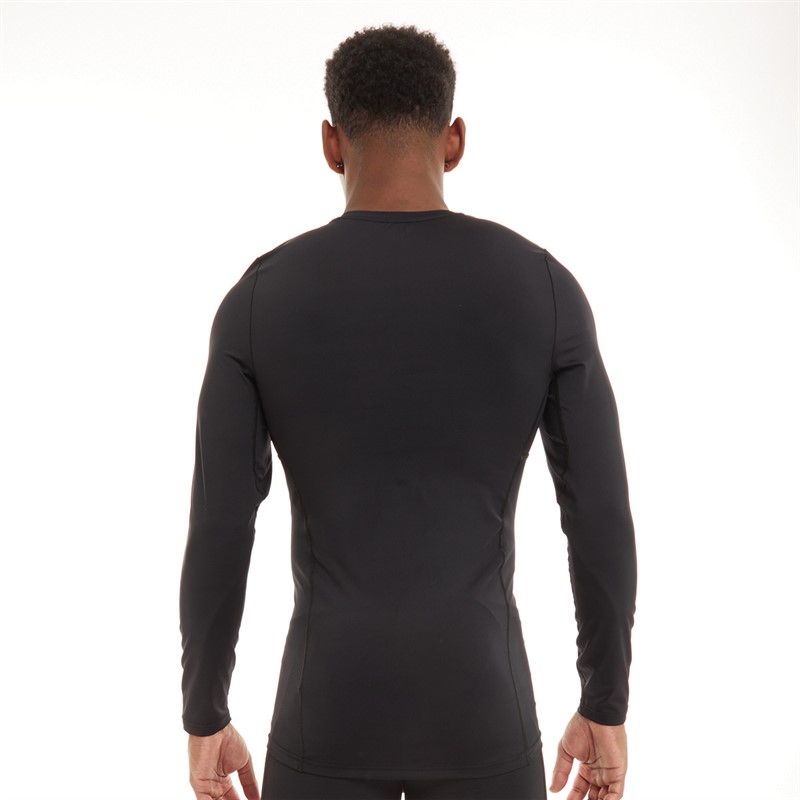 Castore Mens Baselayer Long Sleeve Top Black