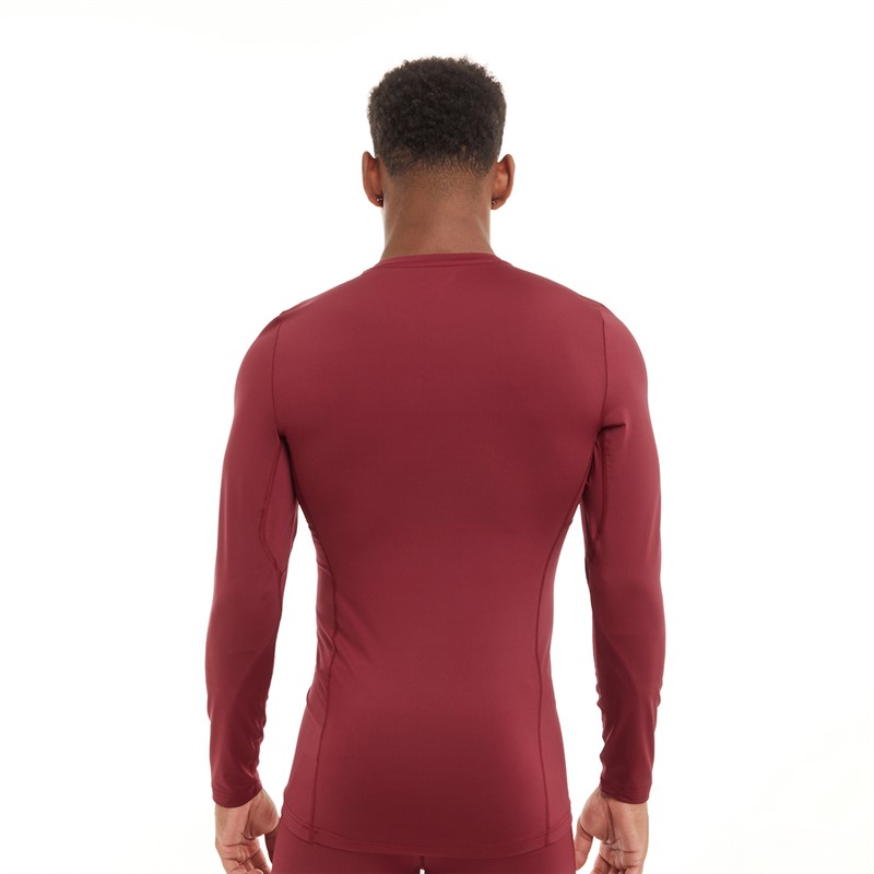 Castore Mens Baselayer Long Sleeve Top Rhododendron