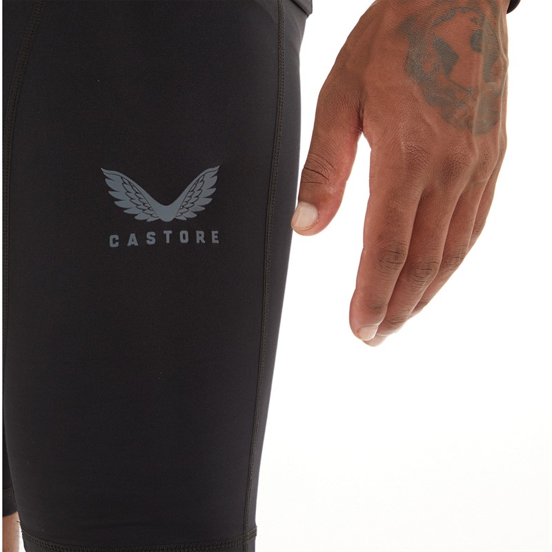 Castore Mens Baselayer Shorts Black