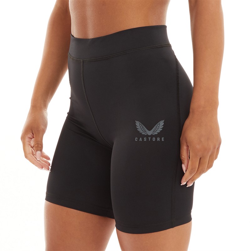 Castore Womens Baselayer Shorts Black