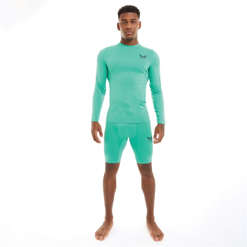 Castore Mens Baselayer Shorts Billard