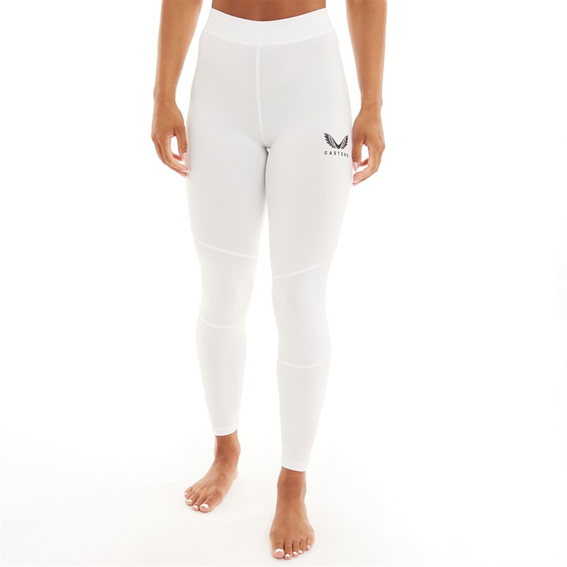 Castore Womens Baselayer Leggings White