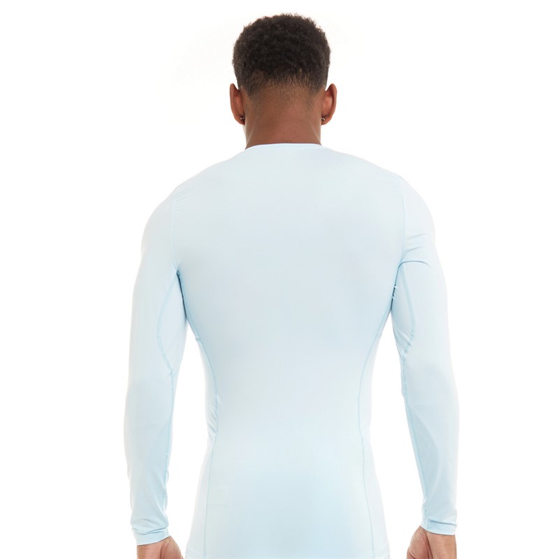 Castore Mens Baselayer Long Sleeve Top Cool Blue