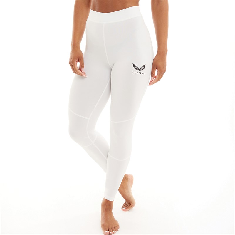 Castore Womens Baselayer Leggings White