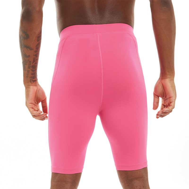 Castore Mens Baselayer Shorts Pink Glo
