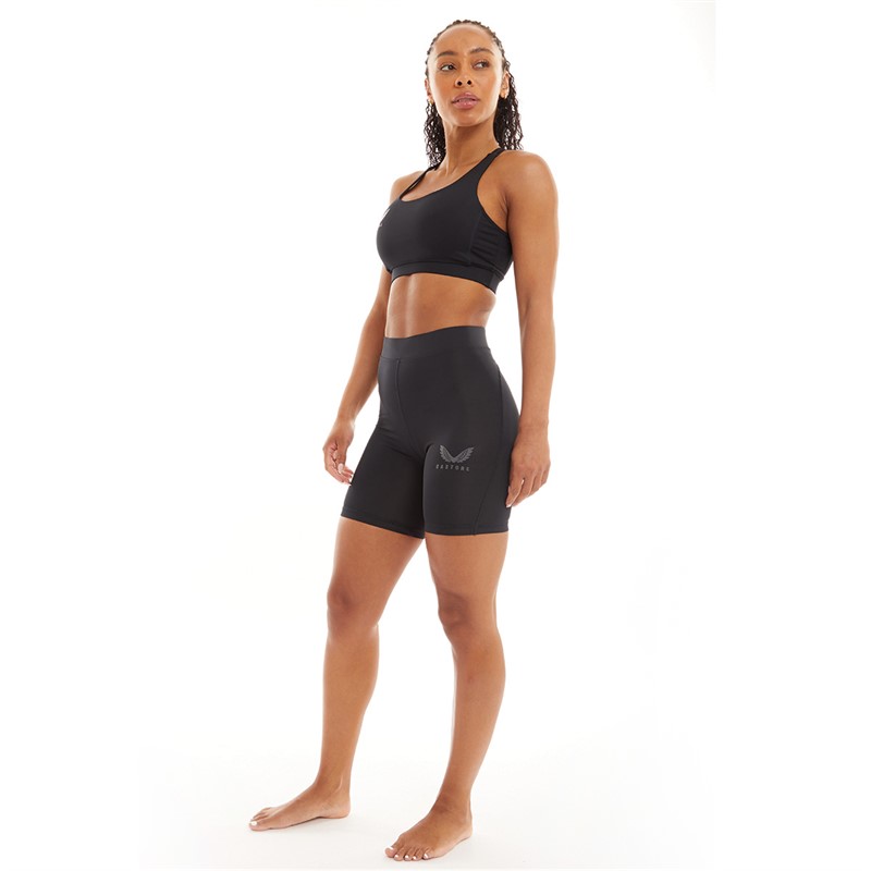 Castore Womens Baselayer Shorts Black