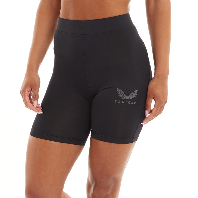 Castore Womens Baselayer Shorts Black