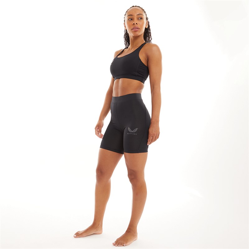 Castore Womens Baselayer Shorts Black