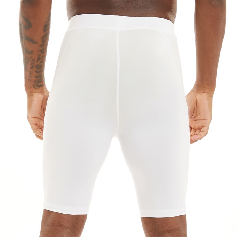 Castore Mens Baselayer Shorts White