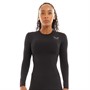 Castore Womens Baselayer Long Sleeve Top Black