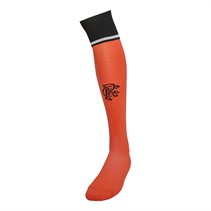 Castore Junior RFC Rangers Away Goalkeeper Socks Hot Coral