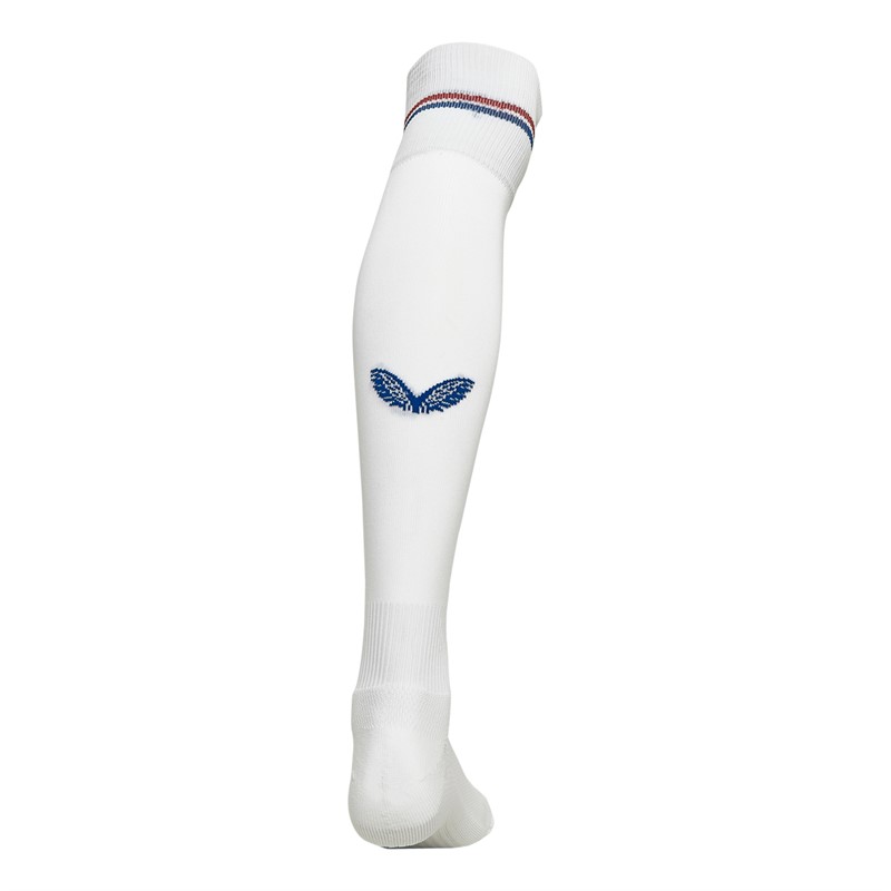 Castore Mens RFC Rangers Away Socks Brilliant White