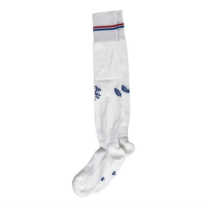 Castore Mens RFC Rangers Away Socks Brilliant White