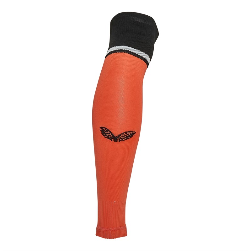 Castore RFC Rangers Away Goalkeeper Footless Socks Hot Coral