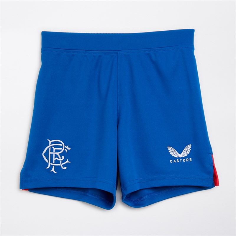Castore Junior RFC Rangers Away Shorts Lapis Blue
