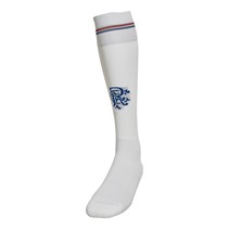 Castore Junior RFC Rangers Away Socks Brilliant White