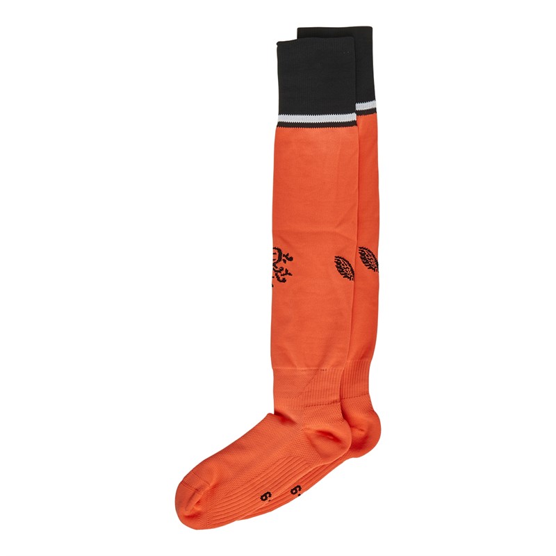 Castore Mens RFC Rangers Away Goalkeeper Socks Hot Coral