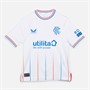 Castore Junior RFC Rangers Away Jersey Brilliant White