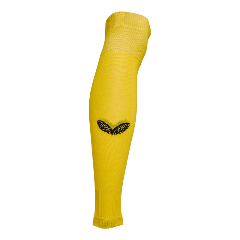 Castore RFC Rangers Home Goalkeeper Footless Socks Blazing Yellow
