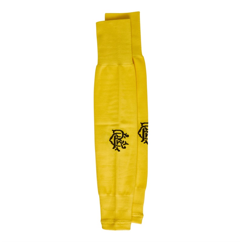 Castore RFC Rangers Home Goalkeeper Footless Socks Blazing Yellow
