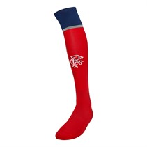 Castore Junior RFC Rangers Fourth Socks Blue Depths/Flame Scarlet