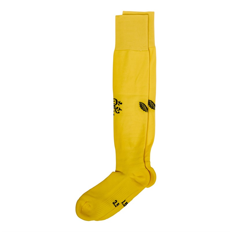 Castore Junior RFC Rangers Home Goalkeeper Socks Blazing Yellow