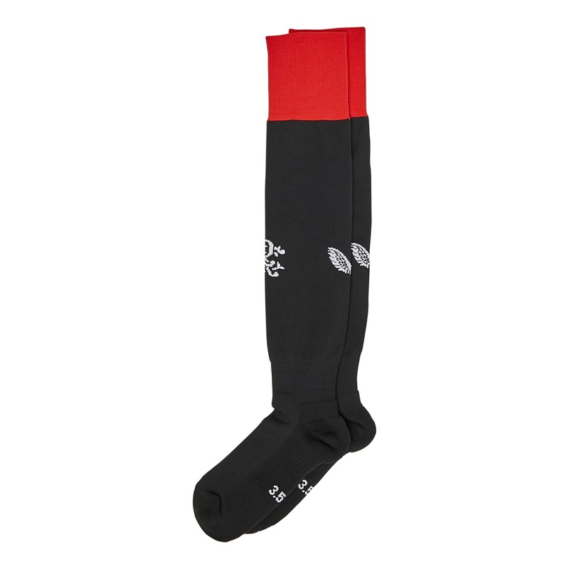 Castore Junior RFC Rangers Home Socks Biking Red