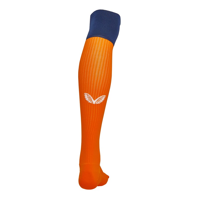 Castore Mens RFC Rangers Third Socks Orange